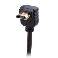 Cable Matters High Speed HDMI Cable with One 90 Degree Elbow 15 Feet - 3D and 4K Resolution Ready N2