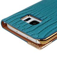 S7 Case,Samsung Galaxy S7 Case (Non-Edge) - Mavis's Diary Premium Wallet Flip Case Fashion Lizard PU Leather Bling... N5