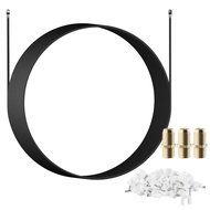 RG-6 | 25 Ft | Black | 2 Pack | UL CL2 Certified Cable Quad Shielded Coaxial Cable For Satellite TV &amp; High Speed... N3