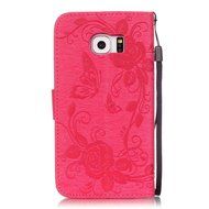 Samsung Galaxy S7 Edge Case, UNEXTATI Wallet Case for Samsung Galaxy S7 Edge, PU Leather Case with Wrist strap... N202