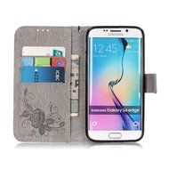 Samsung Galaxy S7 Edge Case, UNEXTATI Wallet Case for Samsung Galaxy S7 Edge, PU Leather Case with Wrist strap... N204