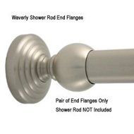 Allied Brass WP-99-PC Shower Curtain Escutcheon, Polished Chrome by Allied Brass