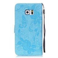 Samsung Galaxy S7 Edge Case, UNEXTATI Wallet Case for Samsung Galaxy S7 Edge, PU Leather Case with Wrist strap... N213
