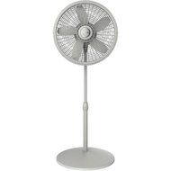 18" Ultimate Out-Of-The-Box Convenience Stand Fan with Cyclone Grill, White