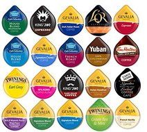 20 TASSIMO&reg; T-Disc Variety Sampler! 20 unique varieties! Tim Horton's, kenco, Tea Bar, Jacobs, Gevalia ++ N2