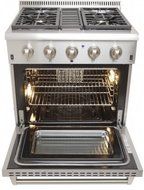 Kucht KRD306FLP 30" Dual Fuel Freestanding Range with 4 Burners, Sealed Burner, in Stainless Steel