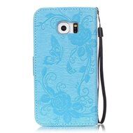 Samsung Galaxy S7 Edge Case, UNEXTATI Wallet Case for Samsung Galaxy S7 Edge, PU Leather Case with Wrist strap... N220