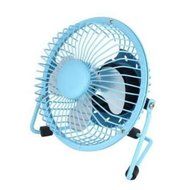 Alytimes 6 Inch Mini USB Fan With Aluminium Blades, 360 Degree Rotatable Small Table Fan with 3 Anti-vibration... N7