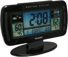 Sharp Digital Atomic Weather Station Clock N3