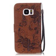 Samsung Galaxy S7 Edge Case, UNEXTATI Wallet Case for Samsung Galaxy S7 Edge, PU Leather Case with Wrist strap... N230