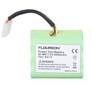 Floureon 7.2V 4500mAh NI-MH Replacement Vacuum Cleaner Battery for Neato XV-11 XV-12 XV-13 XV-14 XV-15 XV-21 (2x)