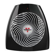 Black Compact Vornado MVH Whole Room Household Vortex Heater, 1000-1500 Watts