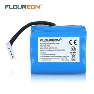 Floureon 7.2V 4000mAh High capacity Ni-MH Battery for NEATO XV-12 XV-25, Vacuum Cleaner Replacement Battery for... N2