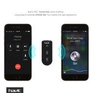 HAVIT Bluetooth Receiver, Wireless Audio Receiver&amp;Hands-free Calling Car Kitsfor Home/Car Audio System with 3.5... N4