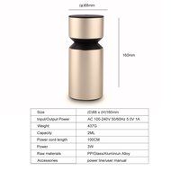 Usb Aromatherapy Pure Essential Oil Diffuser For Car-Portable Travel-Size Cool Mist Air Fresher-Unique Design-Safe... N9