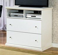 Signature Design by Ashley B139-38 Bostwick Shoals Collection Media Chest, White