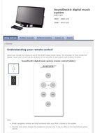 Bose SoundDock Original Digital Music System Remote Control (White) N2