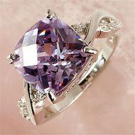 Especial Tourmaline White Topaz Gemstone Silver Jewelry New Ring Size 6 7 8 9 (7) N2