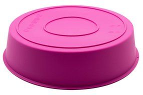 Marathon Housewares KW200014FU Premium Silicone Round Cake Pan, Fuschia