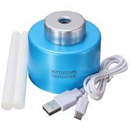 Mini Portable Bottle Cap Air Humidifier with USB Cable for Office Home N4