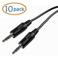 Cables Unlimited AUD-1100-06 6 feet 3.5 MM Male to Male Stereo Cable N2