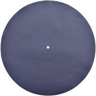 Genuine Leather Turntable Platter Mat - Purple N2