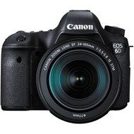 Canon EOS 6D Digital SLR Camera Body &amp; EF 24-105mm IS STM Lens with 64GB Card + Backpack + Battery &amp; Charger +...