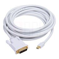 Mini DisplayPort to DVI Cable - Thunderbolt compatible, DVI-D Single Link, White - 3 Feet by BuyCheapCables&reg;