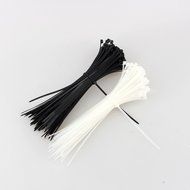 Oligex(TM) 3X200MM Network Nylon Plastic Cable Ties Zip Fasten Wire Wrap Strap Self-Locking 100pcs