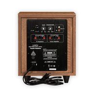 Theater Solutions SUB6FM Front Firing Powered Subwoofer (Mahogany) N3