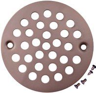 Plumbest D41-10WB Shower Stall Drain Replacement Strainer with Screws for Fiberglass Shower, Old World Bronze...