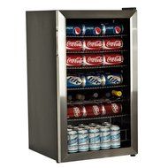 EdgeStar 103 Can and 5 Bottle Extreme Cool Beverage Cooler - Stainless Steel