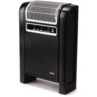 Lasko Electric Cyclonic Ceramic Heater with Ionizer and Remote Control, 760000, Black