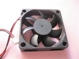 2 pcs Brushless DC Cooling Fan 5V 6015S 7 Blades 2 wire 60x60x15mm Sleeve-bearing Skywalking N2