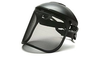 Pyramex S1060 Wire Mesh Face Shield, Steel Mesh Visor by Pyramex Safety