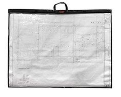 Adir Corp. PS2436 Foldable Waterproof Plans Shield - Blueprint Shield - Plans Carrier - Blueprint Carrier - Map...