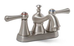 Premier 120577LF Sonoma Lead-Free Centerset Two-Handle Lavatory Faucet, Brushed Nickel by Premier