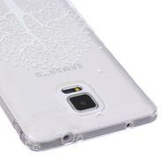 Note 4 Case, Firefish Durable Soft TPU Back Case [Soft-Flex] Drop Protection Scratch-Resistant Cover Skin Protective... N105