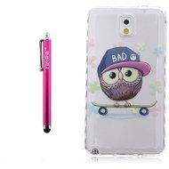 Note 4 Case, Firefish Durable Soft TPU Back Case [Soft-Flex] Drop Protection Scratch-Resistant Cover Skin Protective... N107