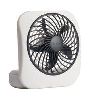 O2COOL 5&quot; Energy Efficient Battery Operated Portable Fan in WHITE/GREY Color Suitable For Your Home, Office &amp;... N2