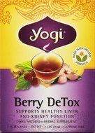 Yogi Tea Berry Detox Tea, 16 Count (Pack of 6) N3