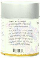 The Tao of Tea, Black Dragon Oolong Tea, Loose Leaf, 3.5 Ounce Tin N10