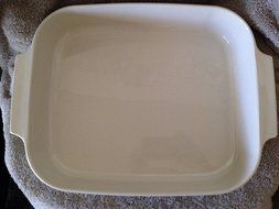 Corning Ware Forever Yours Bisque A-21-B-N Baking Dish - 12-1/4 X 10 X 2-1/2 N2