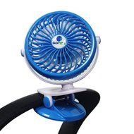 [Update Version with 6.5 Ft Micro Charging Cable] Glovion Baby Clip Stroller Fan - USB Rechargeable Portable Fan... N32