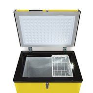 Whynter FM-951GW 95 quart Portable Wheeled Freezer with Door Alert and 12V Option, Gray N2