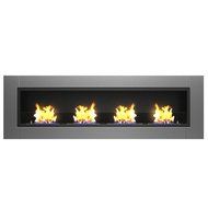 Moda Flame Wraith Ventless Bio Ethanol Wall Mounted Fireplace N5