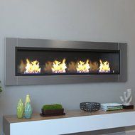 Moda Flame Wraith Ventless Bio Ethanol Wall Mounted Fireplace N6