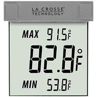 New LA CROSSE TECHNOLOGY WS-1025 Outdoor Window Thermometer