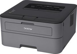 Brother - HL-L2320D Black-and-White Printer - Gray N2