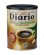 Caf&eacute; Diario Ground Coffee, Decaffeinated, 11 Ounce